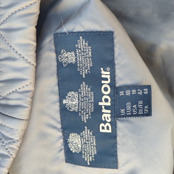 Barbour Cavalry Polarquilt Jacket, women's US 10 - Picture 15 of 16